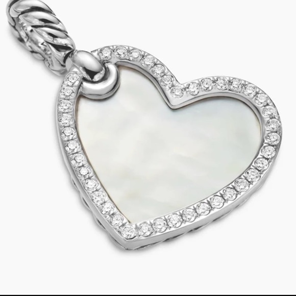 💥SALE💥PRICE IS FIRM David Yurman Heart Amulet Necklace - Picture 3 of 9